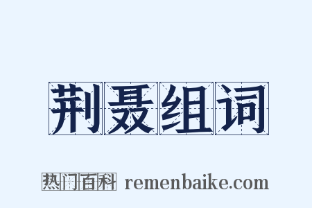 荆聂组词是什么意思的图片